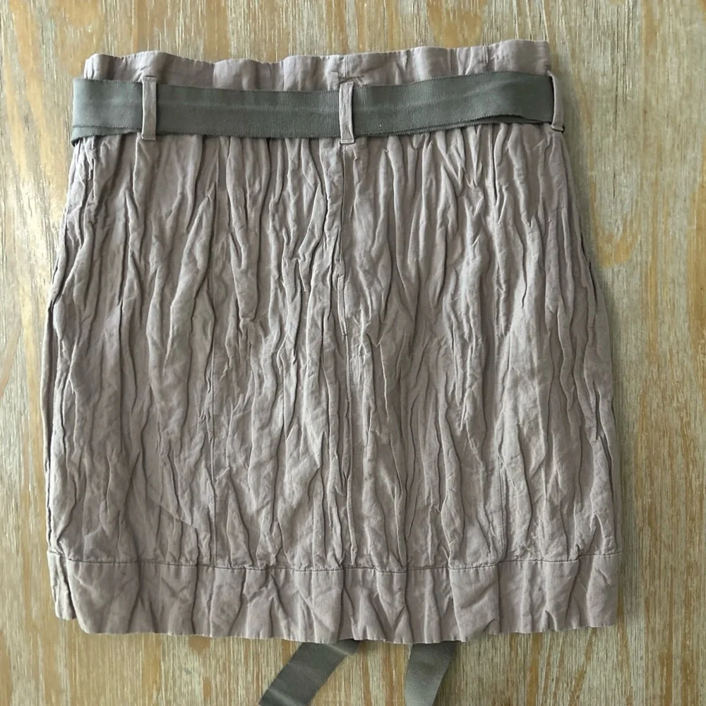 Ann Taylor LOFT Crinkle Mini Skirt